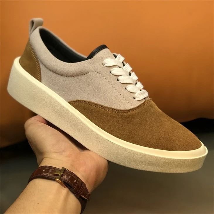 Suede Leather Men Sneakers high quality